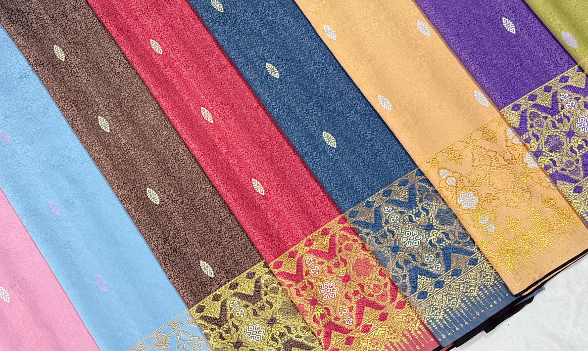 پارچه سارونگ سنتی ملی جنوب شرقی آسیا
